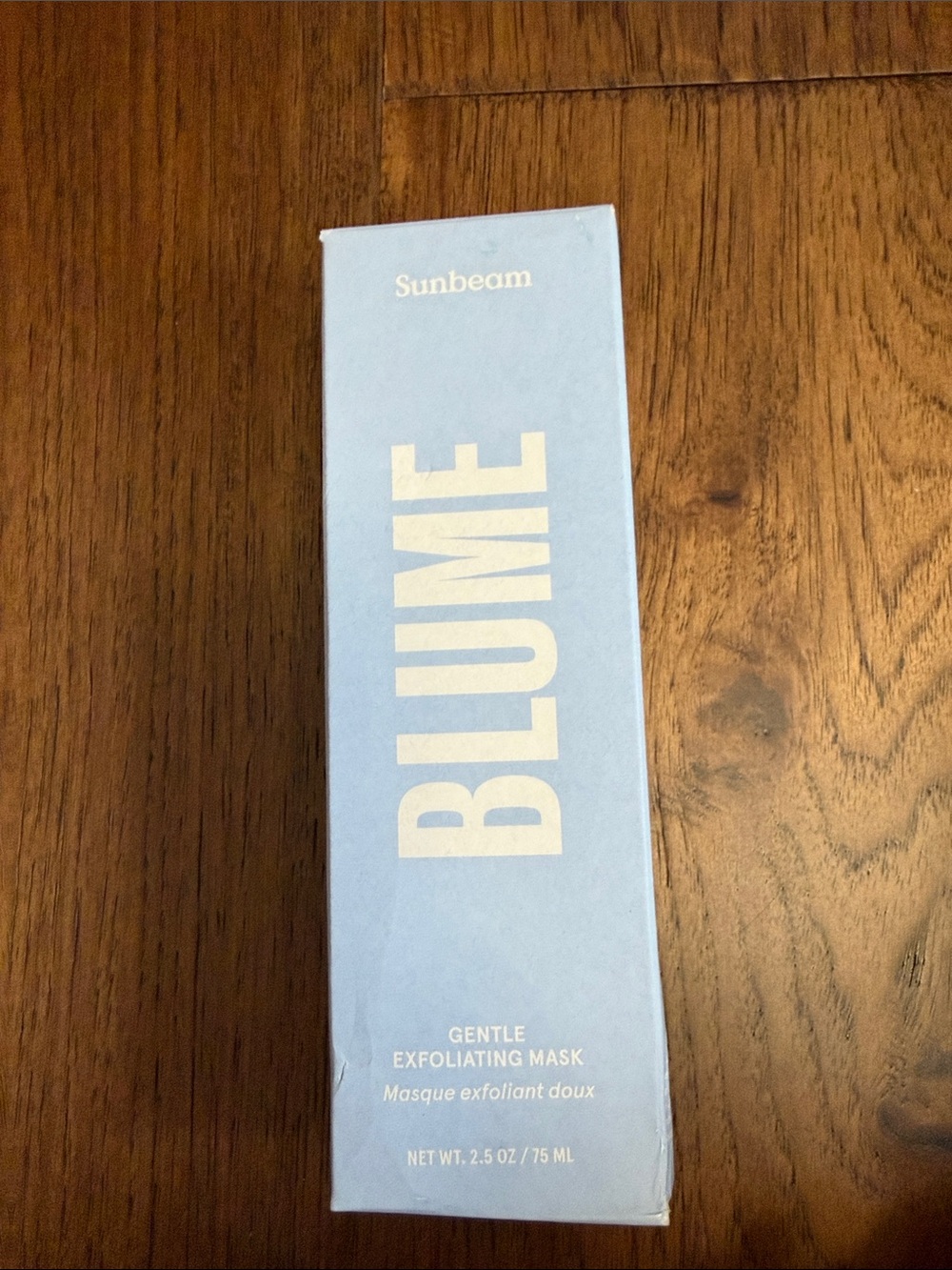Blume brand new Sunbeam Gentle Exfoliating Mask